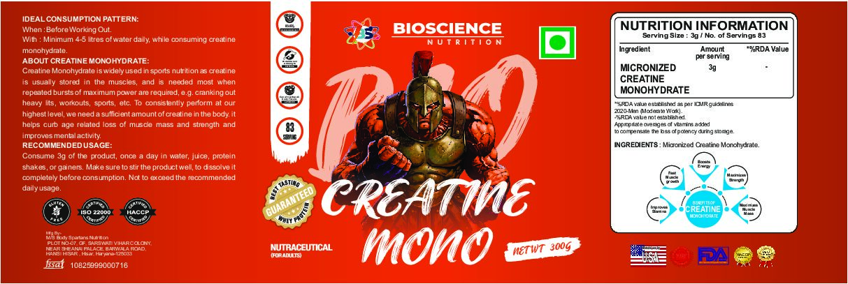 CREATINE MONO 300G